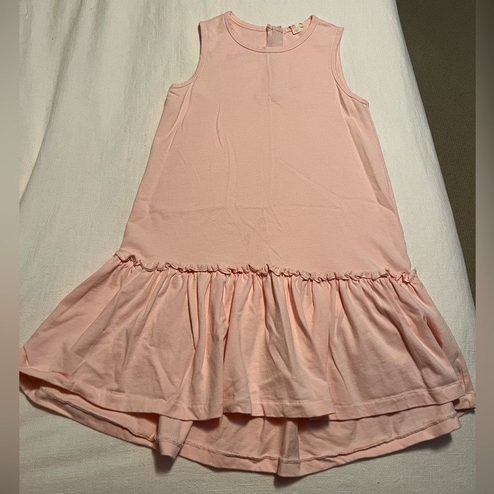 Girls Crewcuts pale pink, low waisted, cotton dress 🎀 
Size 10
